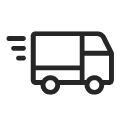 配送トラックのアイコン