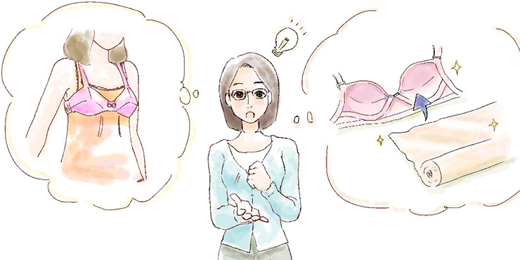 シルクブラジャーの誕生