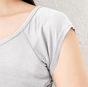 シルク100％ 汗取りインナー 選べる2タイプ