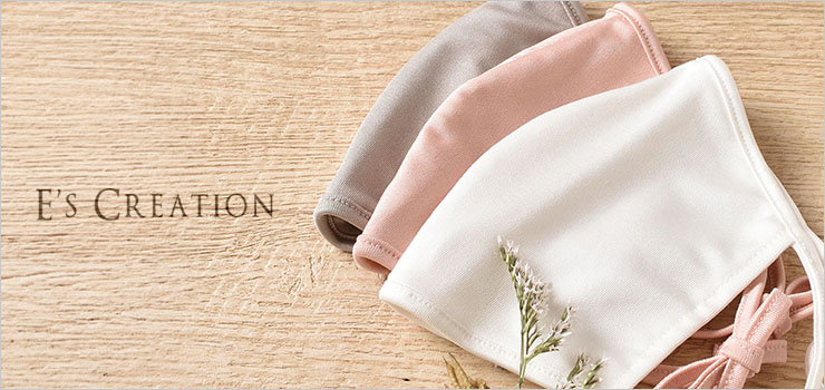 紐までシルク！シルク100％ 敏感肌用マスク 正絹110gスムース 日本製