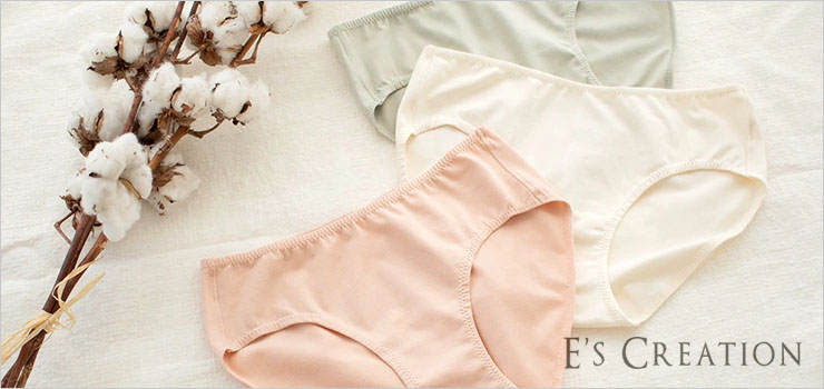 マチ裏シルク オーガニックコットン スタンダードショーツ 日本製