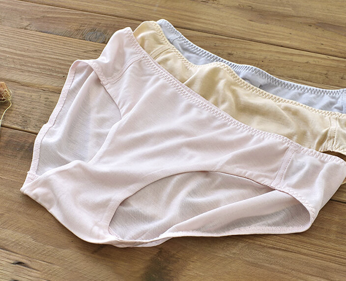 シルク100％ ショーツ お得なお試し2枚セット【かるふわシルク】