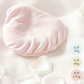 乳がん用ビーズパッド シルクケース付き 1個売り 日本製