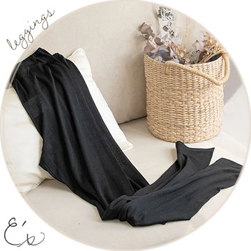 ふわ肌シルク レギンス ウォッシャブル