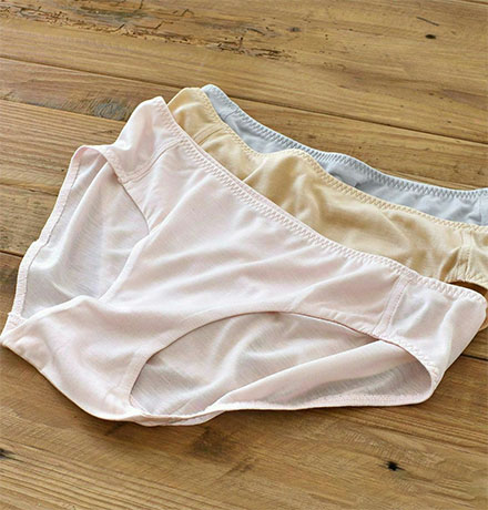 シルク100％ ショーツ お得なお試し2枚セット【かるふわシルク】
