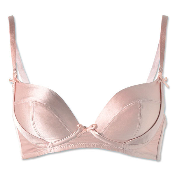 シルクでつくる美胸 バストに優しいブラ