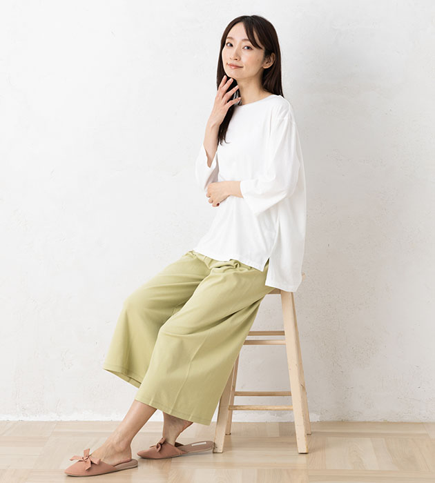 リラクシングウェア パジャマ上下セット 日本製