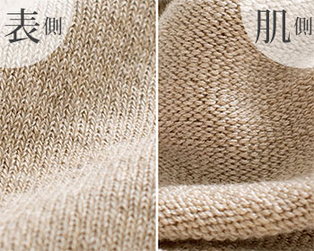 肌側シルク ホールガーメント 腹巻パンツ 日本製 表側コットン