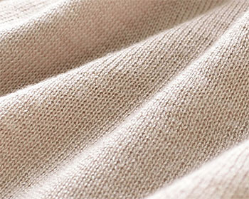 シルク100％ ふわふわ加工 Vネック 長袖インナー 日本製