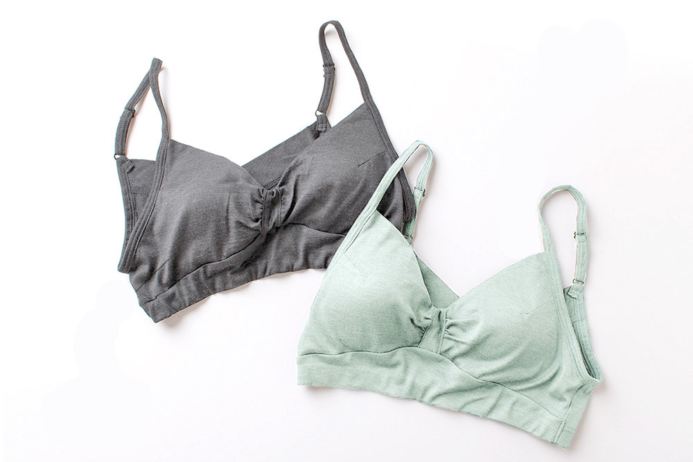 シルク ノンワイヤー ブラジャー