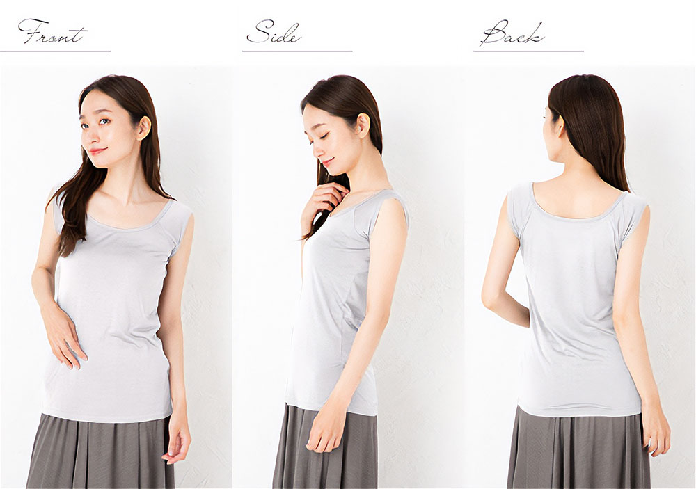 シルク汗取りインナー