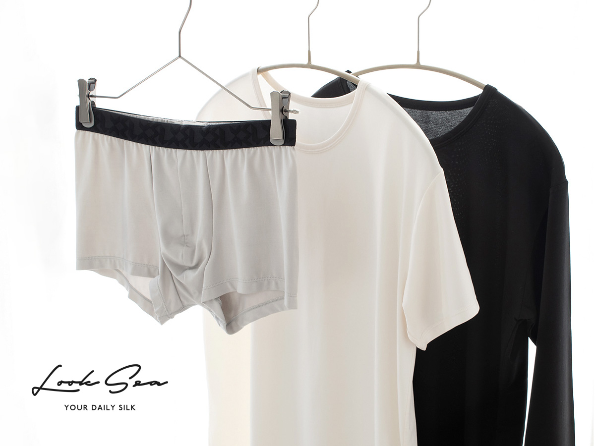 シルク メンズ インナー スパッツ 日本製