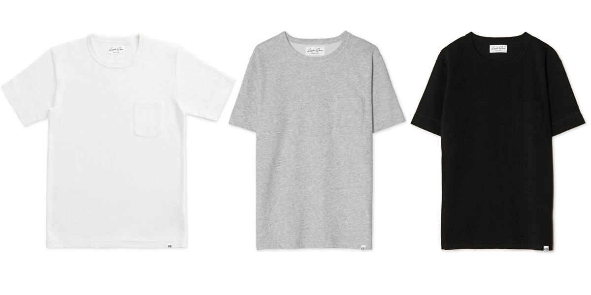 シルクコットン スムース クルーネック 半袖 Tシャツ 日本製 メンズ