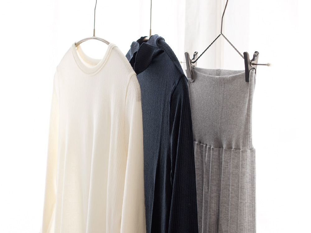 シルクカシミヤ混ベアテレコ