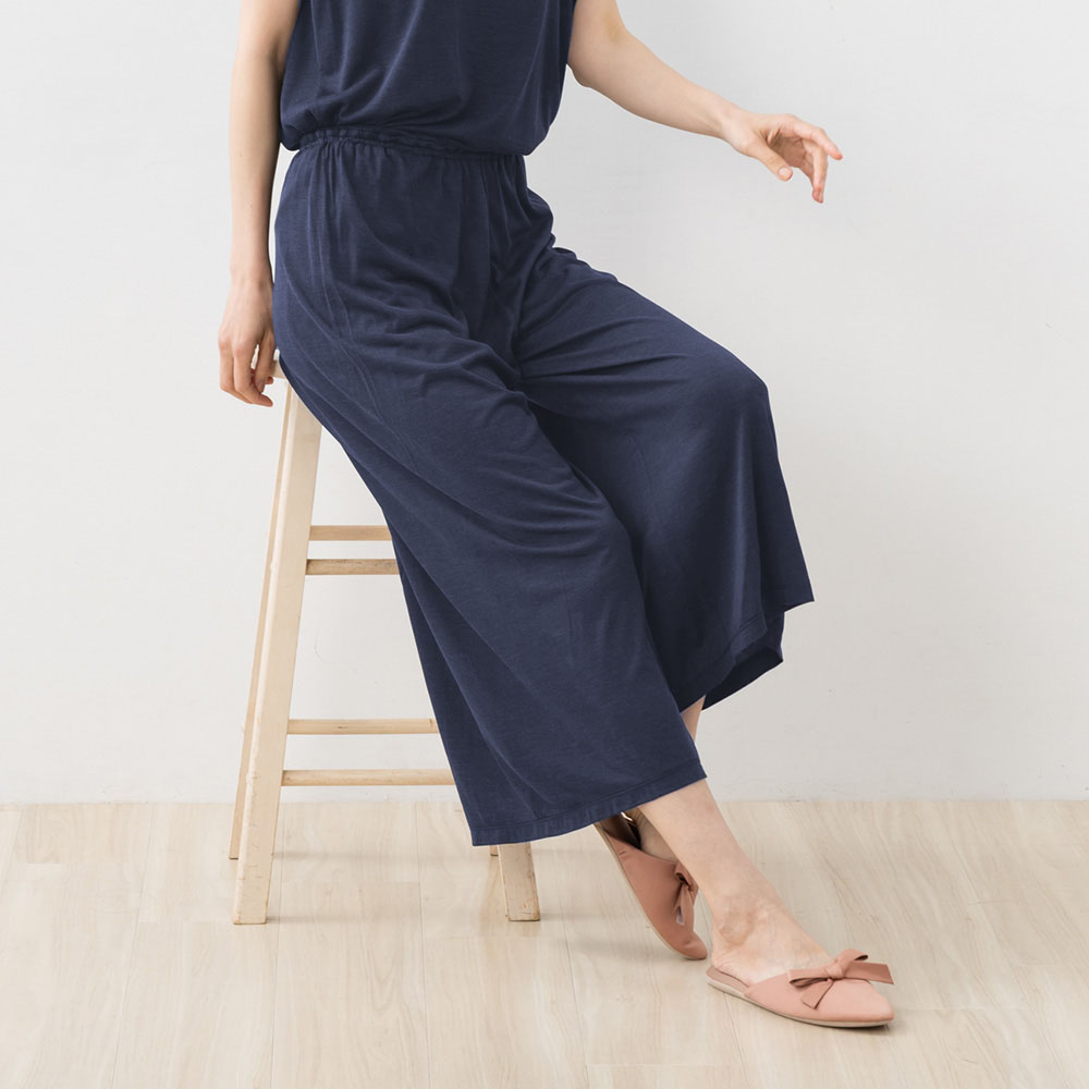 シルク100% ソフトジャージー フレンチ袖トップス 日本製