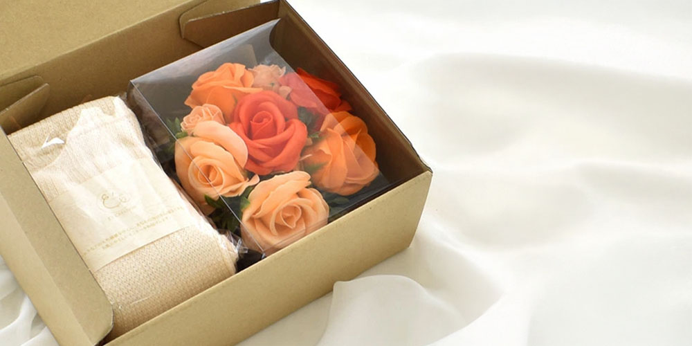 ソープフラワー ギフトラッピング《アレンジ》