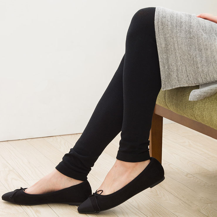 シルク 冷えとりレギンス 10分丈 3層構造 日本製