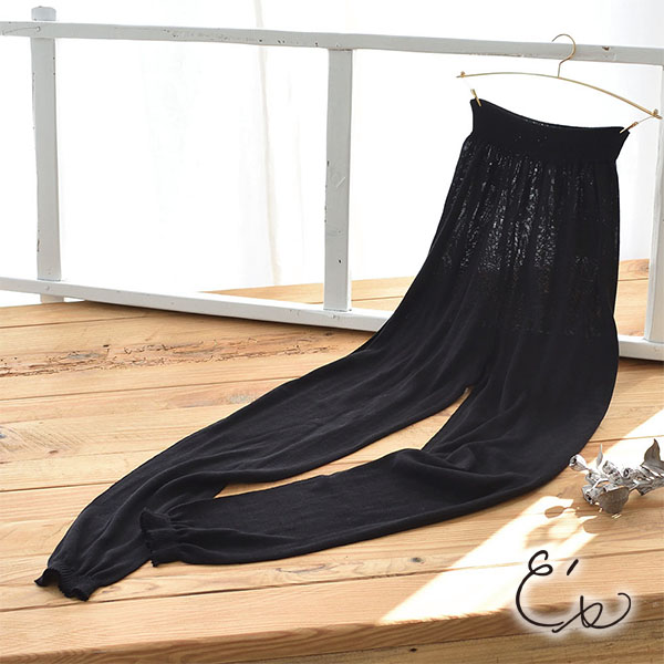 敏感肌用 シルク100％ レギンス ホールガーメント 日本製