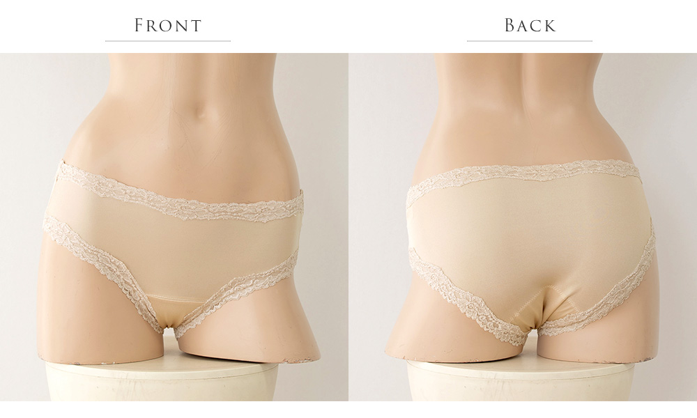 シルク サニタリーショーツ 日本製 レディース 生地はシルク100％