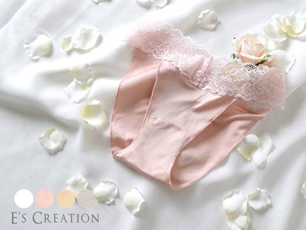 シルク 冷えとりふんどしパンツ マチはシルクとコットンの3重構造 日本製 レディース 生地はシルク100％