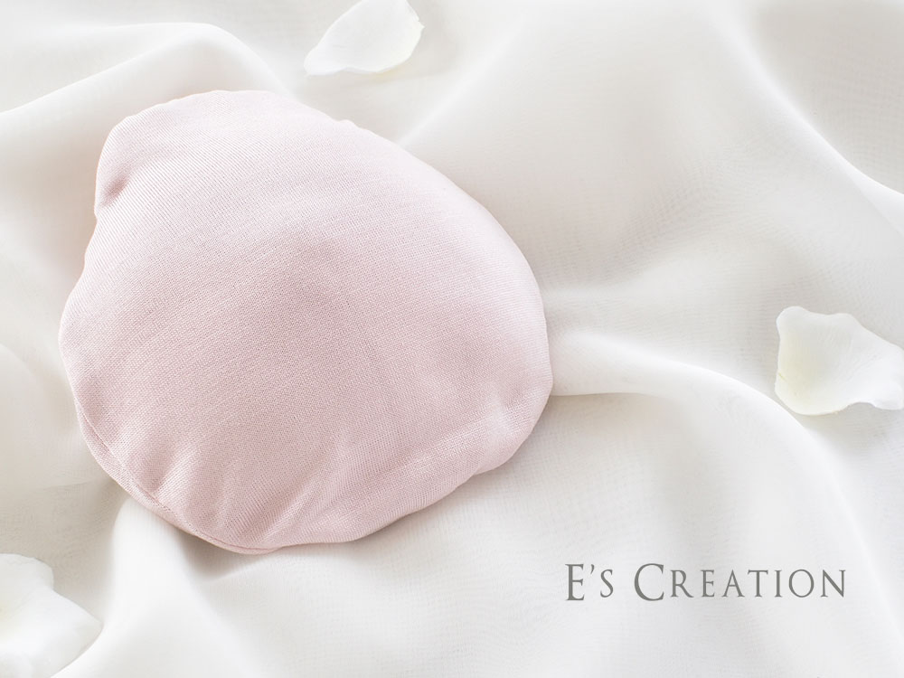 乳がん用パッド シルク100％まわた入り シルクケース付き 1個売り 日本製