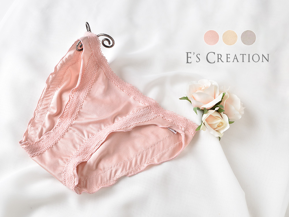 シルク 冷えとり ショーツ マチは絹と綿の3重構造 日本製 レディース 肌側シルク100％