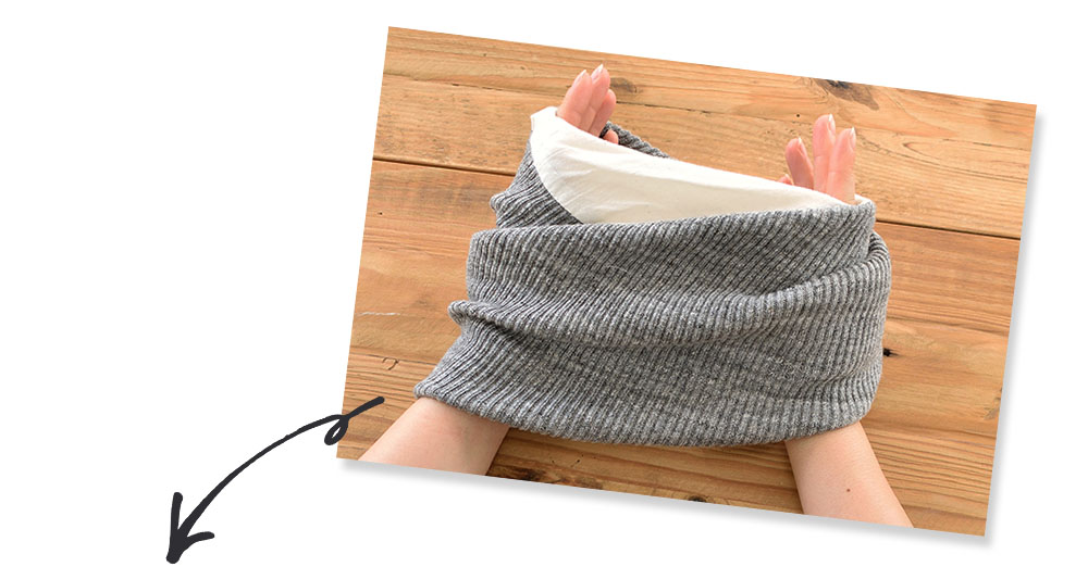 コットン100％リブ ニットキャップ 日本製