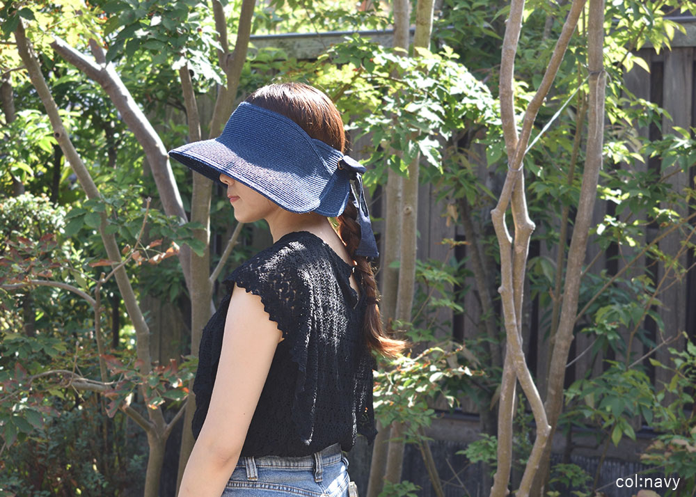 マニラ麻ブレード サンバイザー 日本製