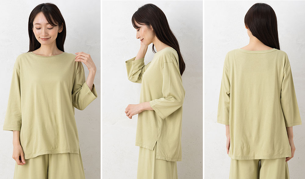 リラクシングウェア Tシャツ 日本製