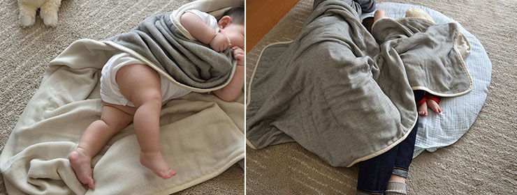 5重織りガーゼケット ハーフ 日本製 コットン100％