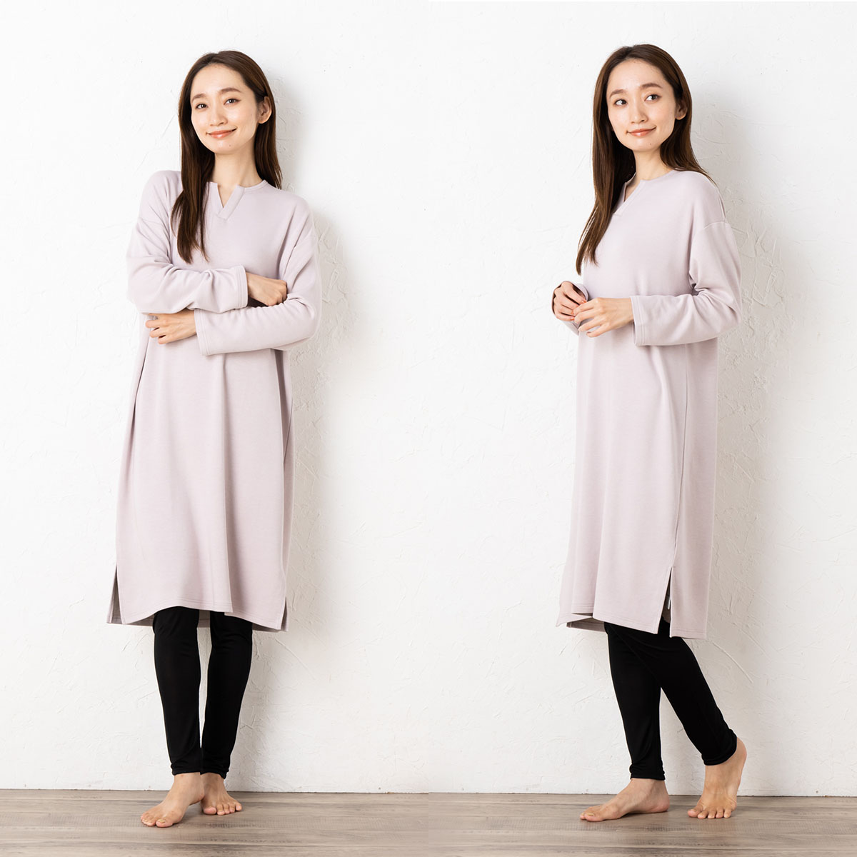 敏感肌用 シルク100％ レギンス【冷えとり】