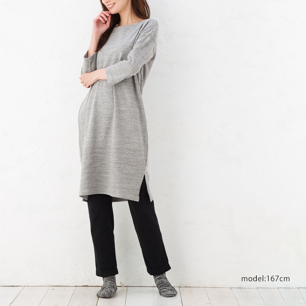 ふんわり裏起毛 シルク あったか レギンスパンツ 日本製