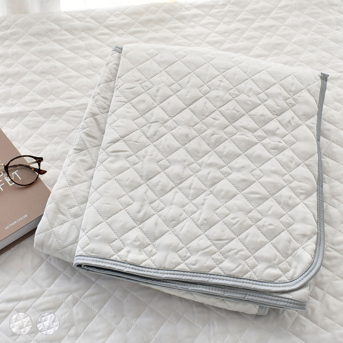 シルク 敷パッド シングルサイズ