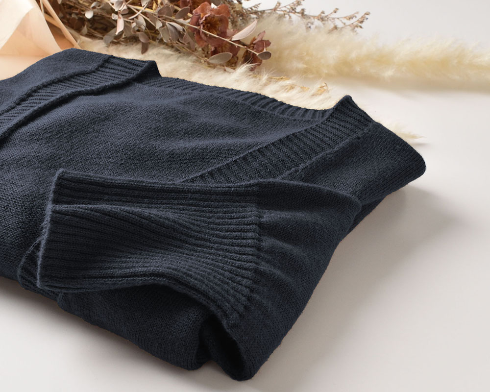 シルク100% ふわふわ加工 カーディガン 日本製 KOHARU