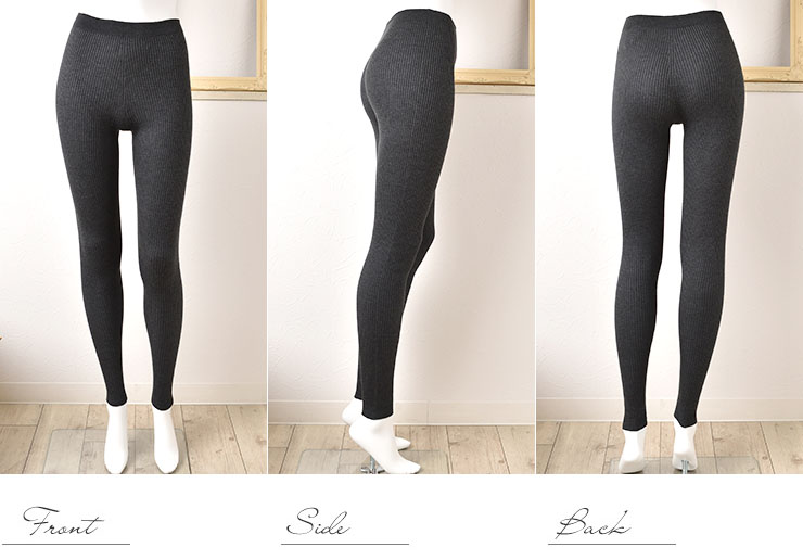 シルクレギンス 10分丈 日本製 レディース 縫い目のないホールガーメント