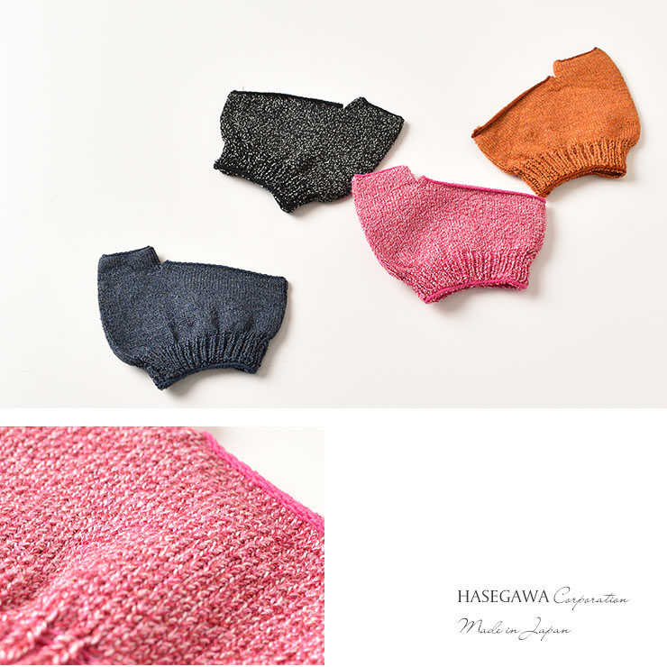 シルクコットンのサンダルソックス トングタイプ 日本製 オープントゥ ピンク オレンジ ネイビー ブラック