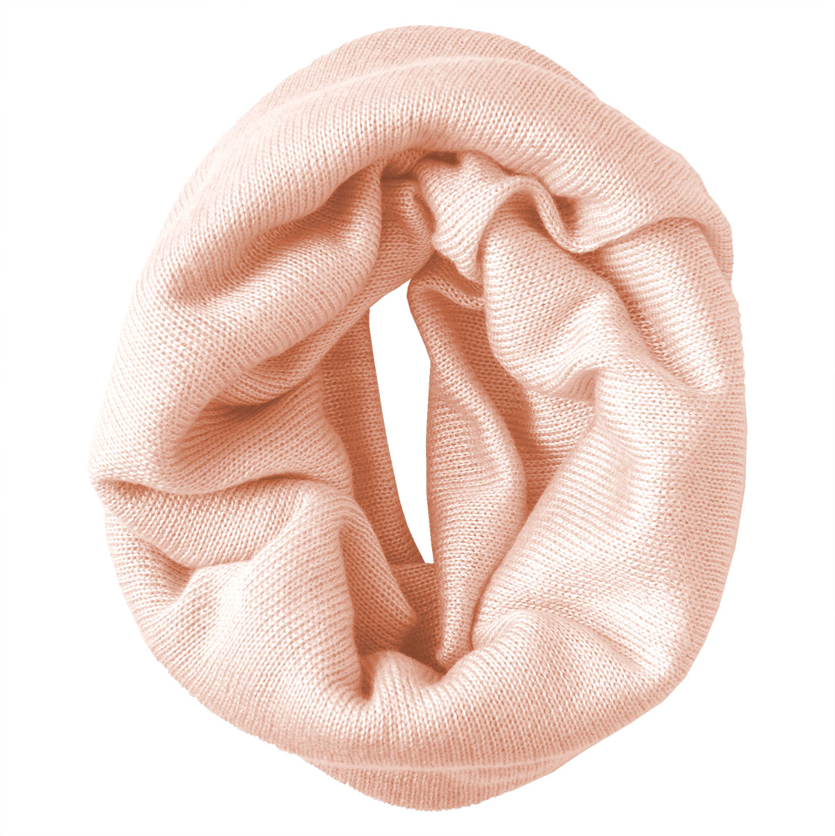 シルク100％ ふわふわ加工 ネックウォーマー 日本製