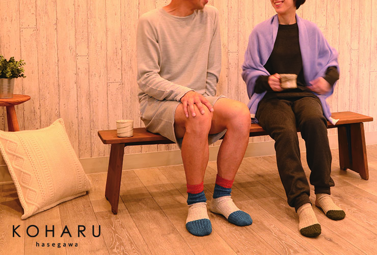 シルク100％ ふわふわ加工 スウェットロングパンツ 日本製