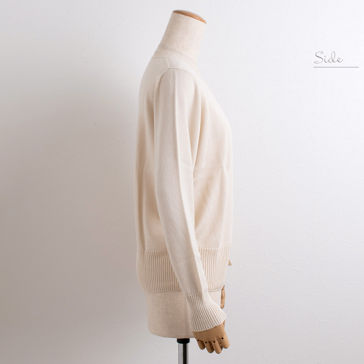 シルク100% ふわふわ加工 カーディガン 日本製 KOHARU