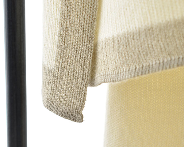 シルク100％ ふわふわ加工 ストール フレーム柄 日本製