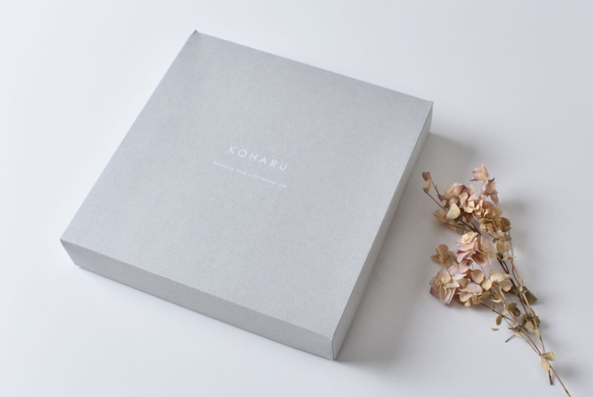 シルク100％ ふわふわ加工 ストール フレーム柄 日本製