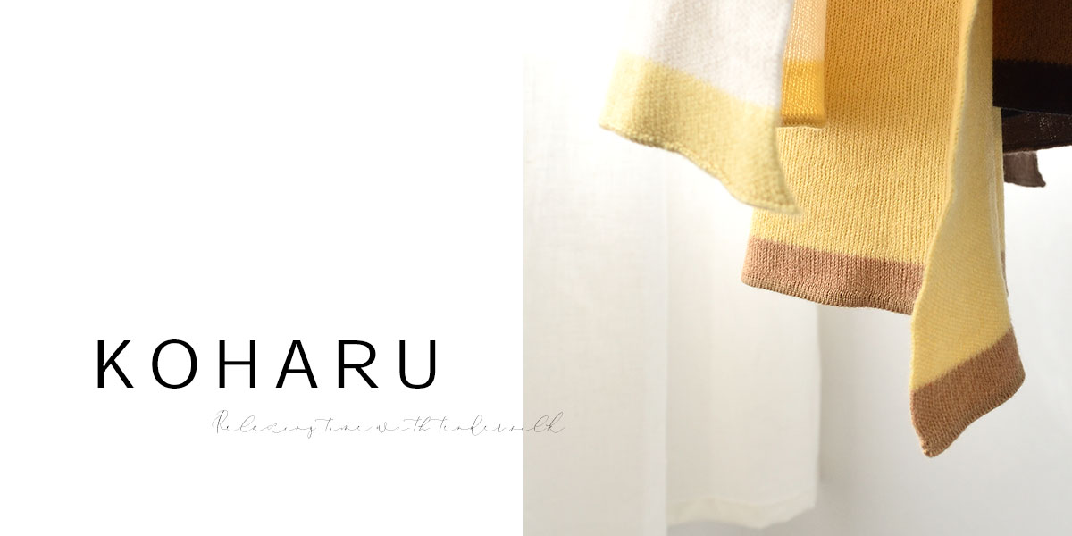 シルク100％ ふわふわ加工 ストール ブロック柄 日本製