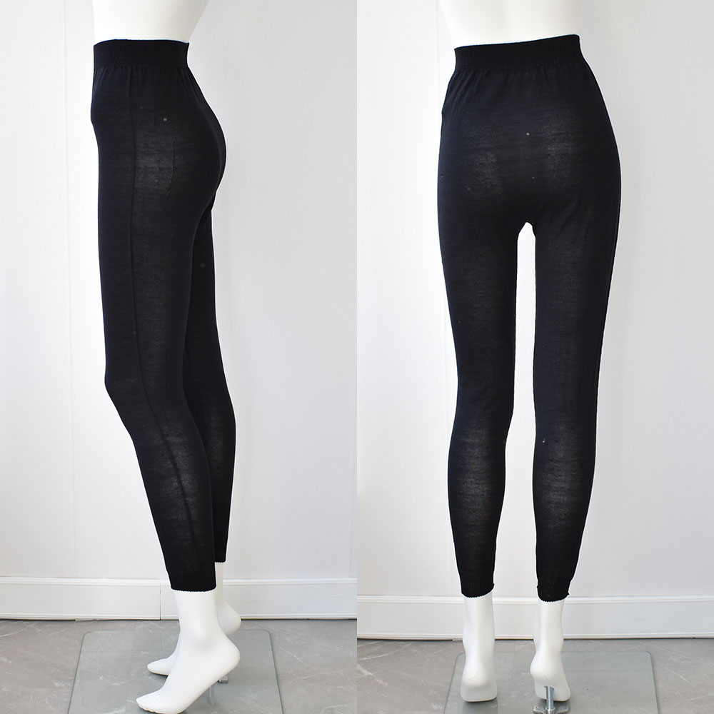 シルク100％ レギンス ホールガーメント 日本製