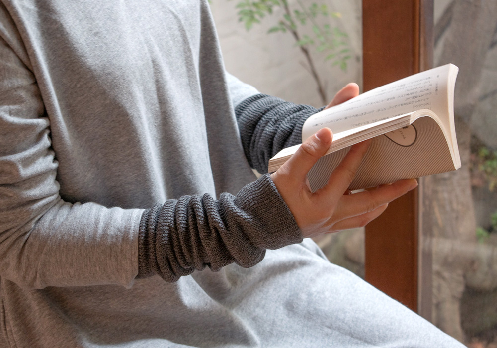 シルク レッグウォーマー 日本製 40cm ロング フィットタイプ 肌側シルク 表側オーガニックコットンの二重構造 男女兼用