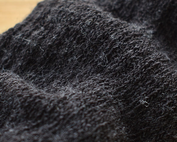 肌側シルクのもこもこ2重ソックス 厚手タイプ 日本製