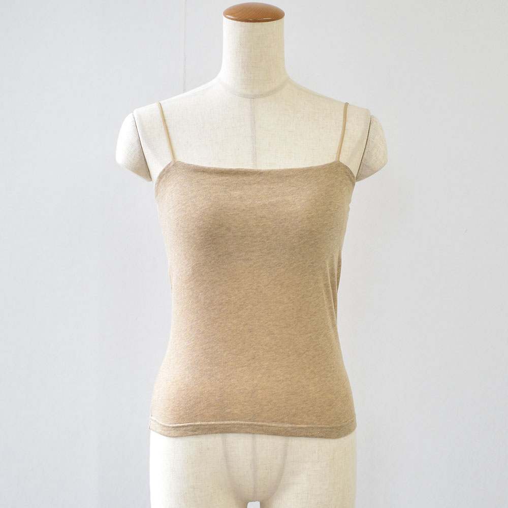 カップ裏シルク オーガニックコットン ブラトップ 日本製