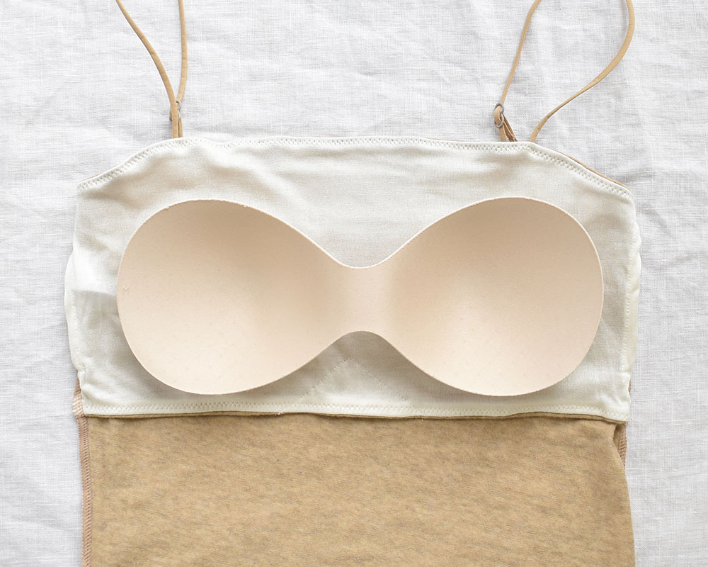 カップ裏シルク オーガニックコットン ブラトップ 日本製