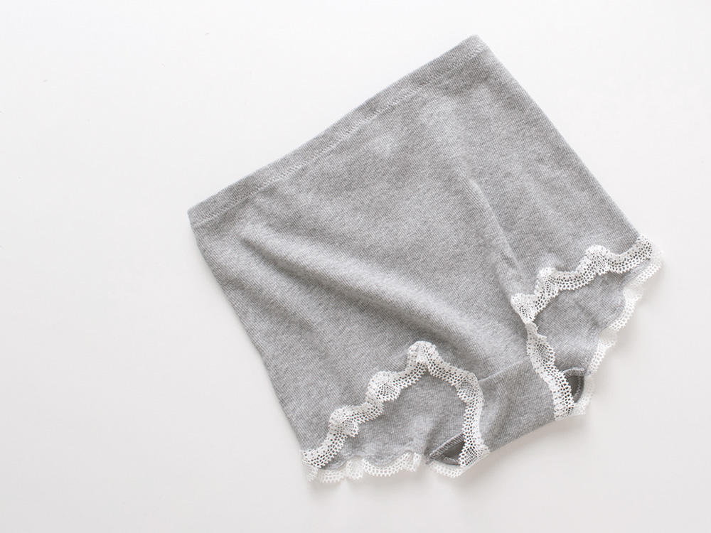 マチ裏シルク コットンリブ ボクサーショーツ