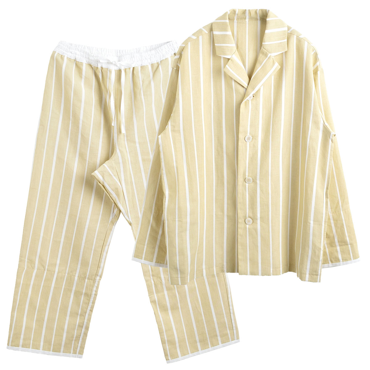 和紙のパジャマ 日本製 前開き