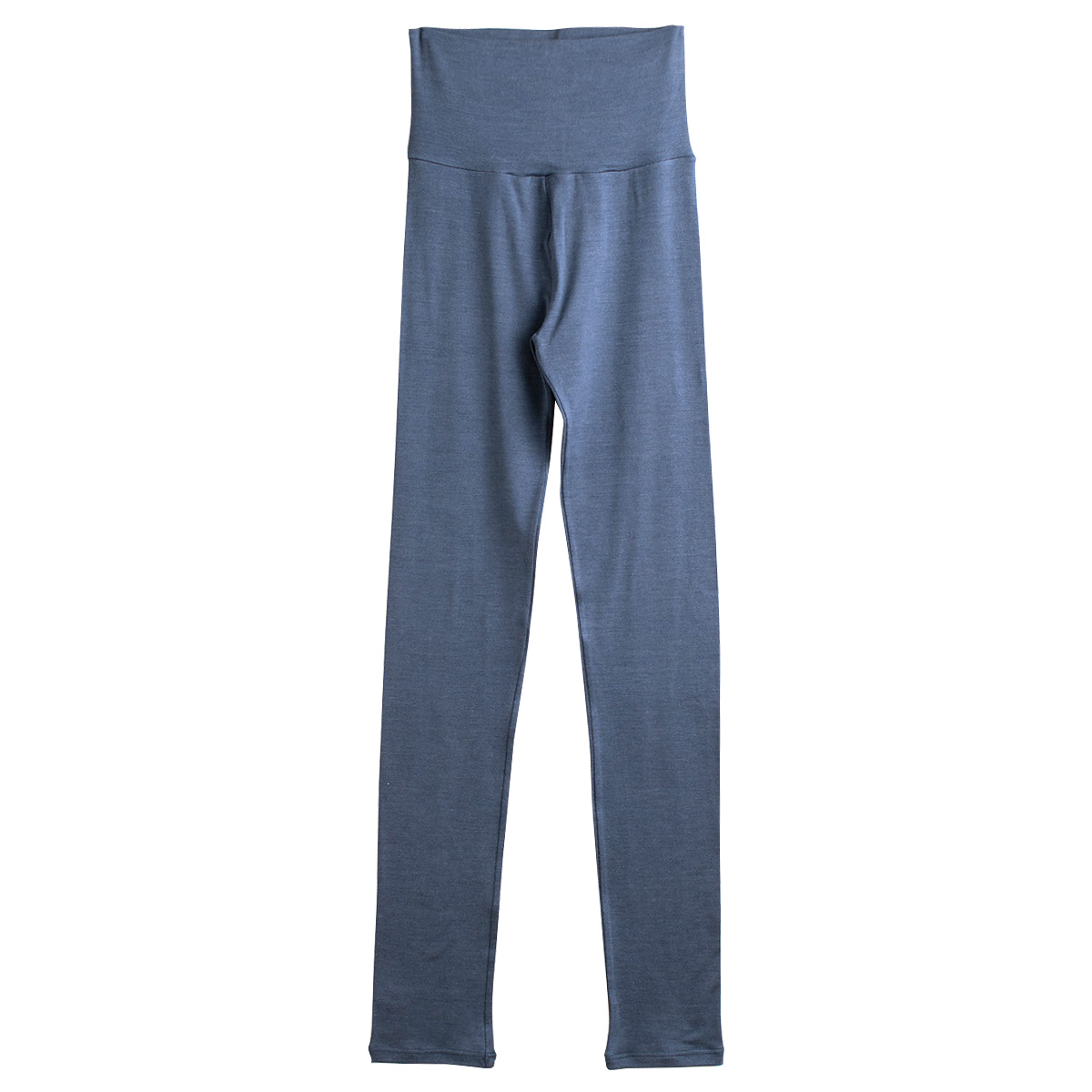 シルク ハイウエスト レギンス ストレッチ ソフトベア天竺 日本製